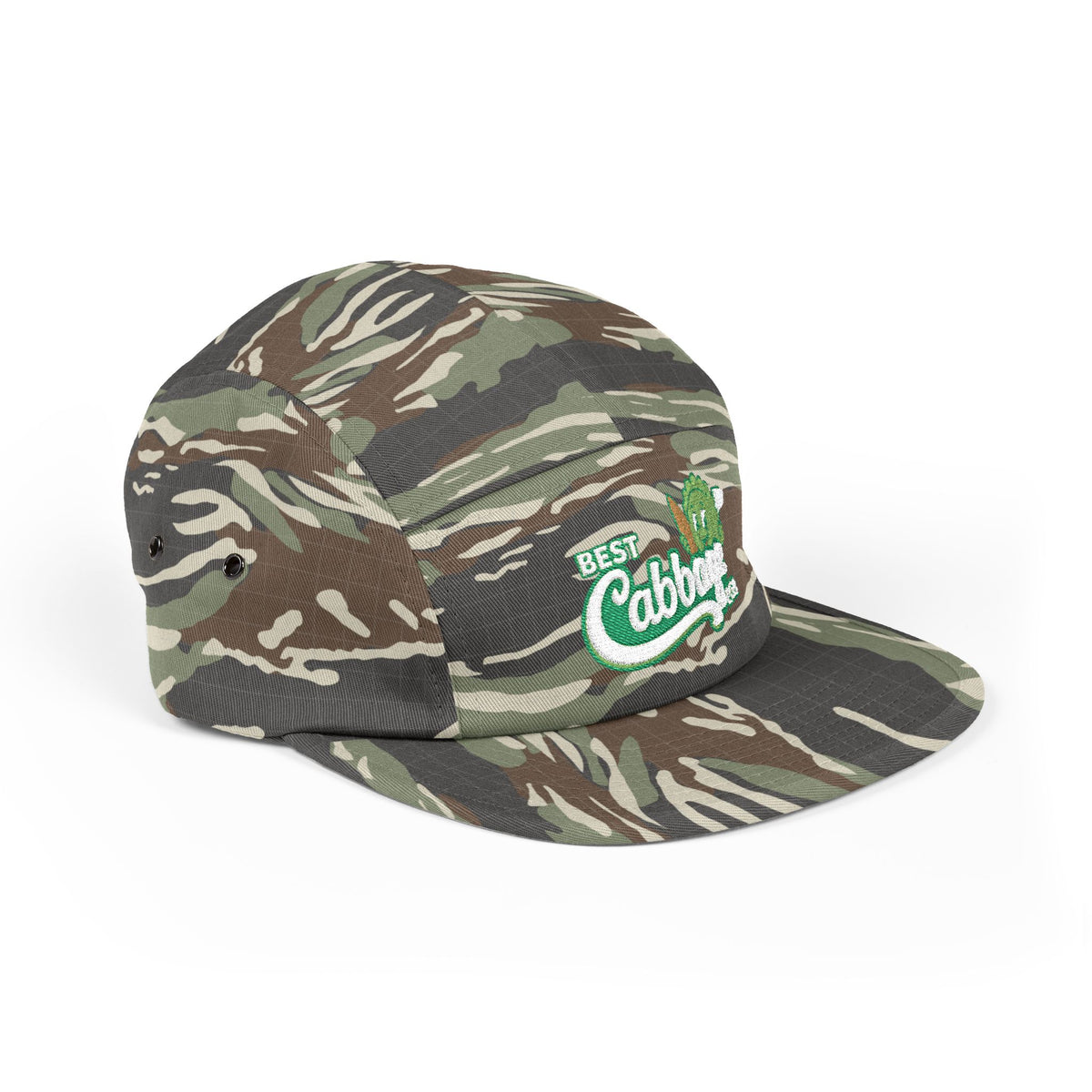 Best Cabbage Ever Embroidered 5-Panel Cap — Cute Vegetable Hat for Gardeners & Foodies