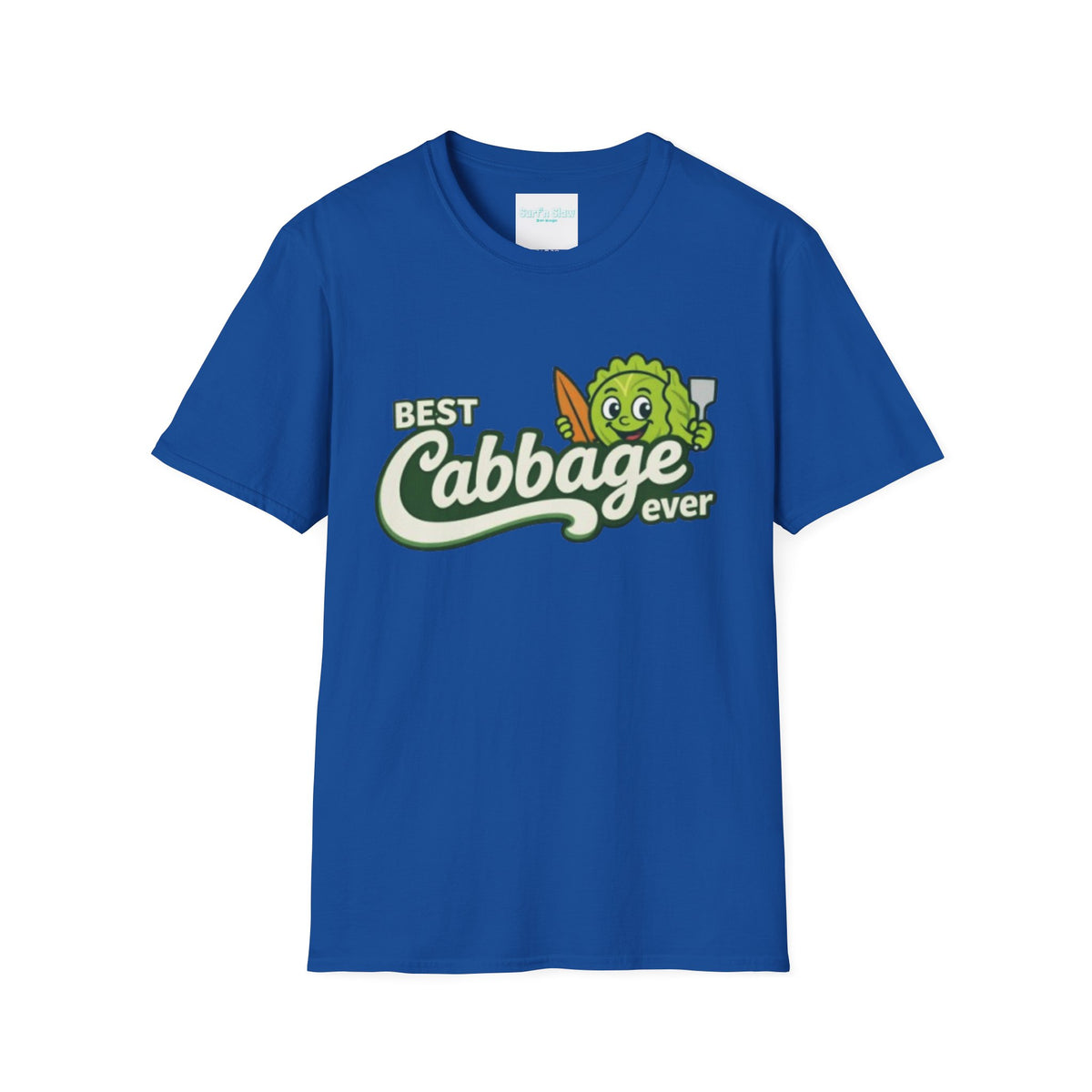 Best Cabbage Ever T-Shirt — Cute Cartoon Veggie Tee