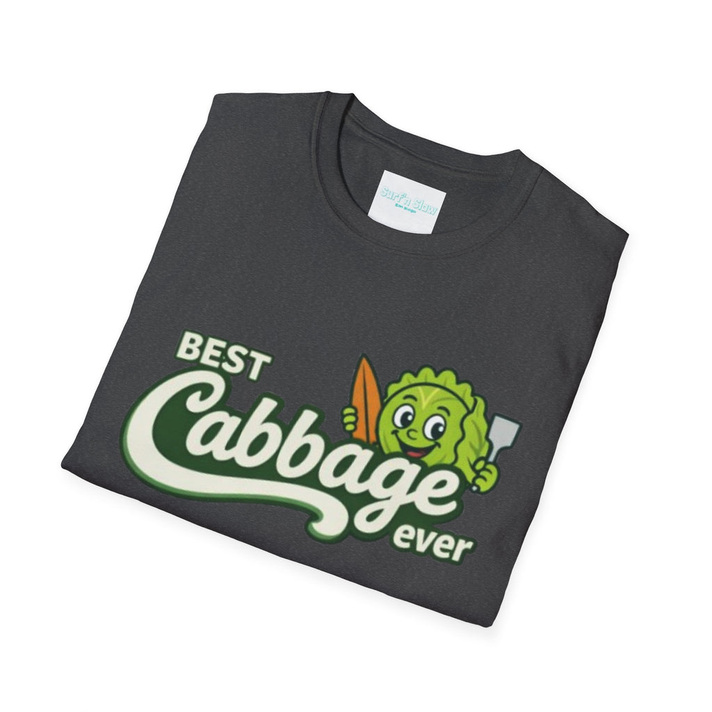 Best Cabbage Ever T-Shirt — Cute Cartoon Veggie Tee