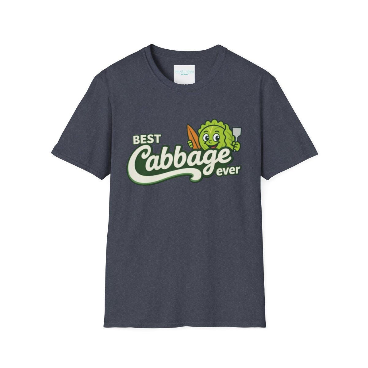 Best Cabbage Ever T-Shirt — Cute Cartoon Veggie Tee