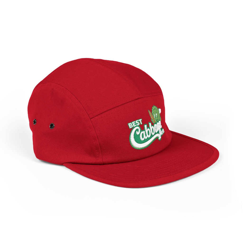 Best Cabbage Ever Embroidered 5-Panel Cap — Cute Vegetable Hat for Gardeners & Foodies