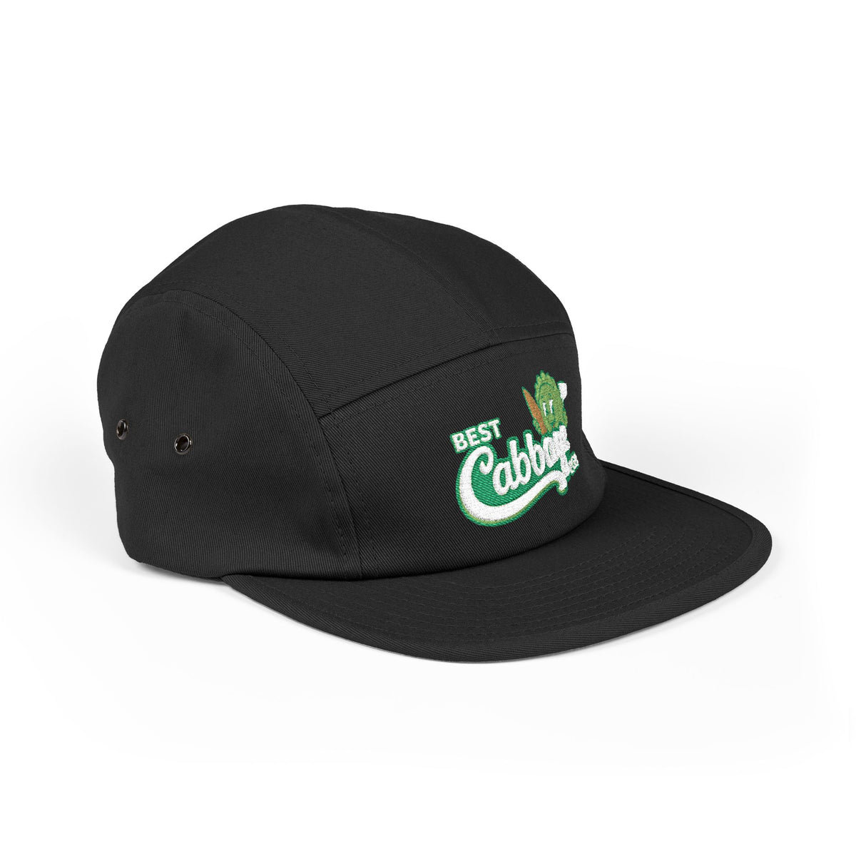 Best Cabbage Ever Embroidered 5-Panel Cap — Cute Vegetable Hat for Gardeners & Foodies