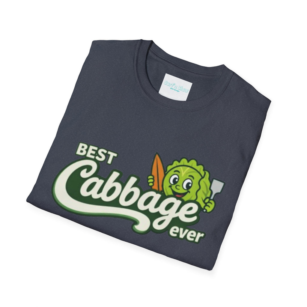 Best Cabbage Ever T-Shirt — Cute Cartoon Veggie Tee