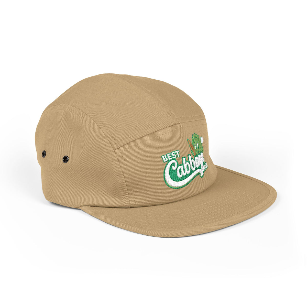 Best Cabbage Ever Embroidered 5-Panel Cap — Cute Vegetable Hat for Gardeners & Foodies