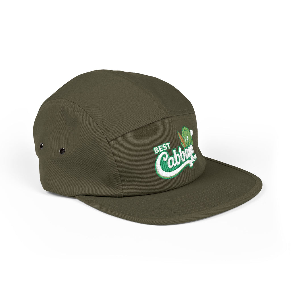 Best Cabbage Ever Embroidered 5-Panel Cap — Cute Vegetable Hat for Gardeners & Foodies